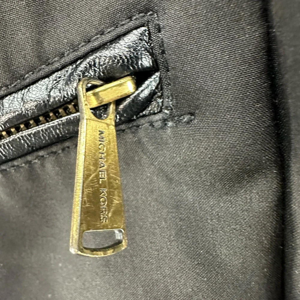Michael Kors Black Winter Jacket Mid Length Zip Closure and‎ Pockets Women’s S